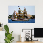 Europa Tall Ship Poster ポスター (ホームオフィス)