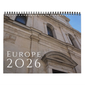 Europe Calendar カレンダー
