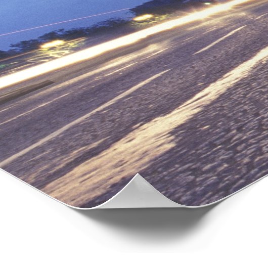 Europe, France, Paris. Arc de Triomphe as viewed ポスター (角)