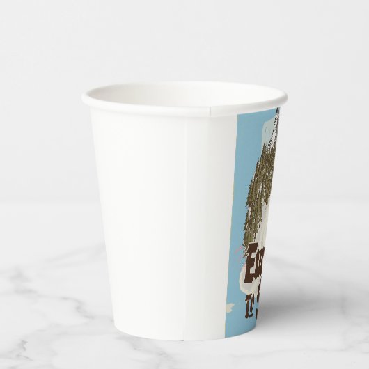 Europe To Ski 紙コップ (右)