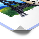 Europe travel poster ポスター (角)