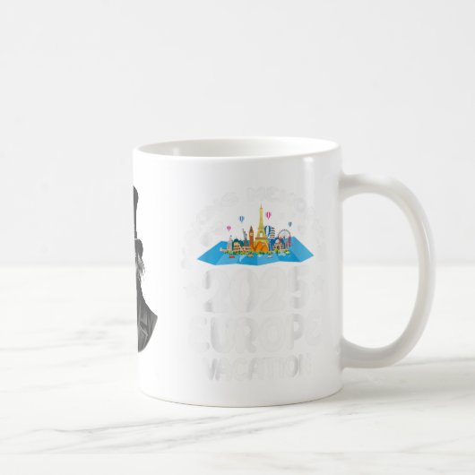 Europe Trip 2025 Spring Summer Vacation Making Mem コーヒーマグカップ (右)