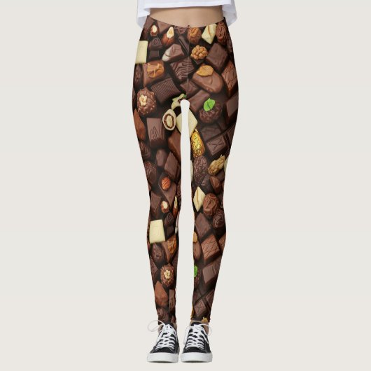 European Chocolate Leggings レギンス (正面)