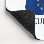 European flag Europa マウスパッド (コーナー)