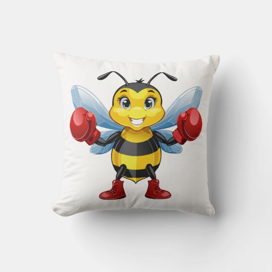 European honey bee クッション (正面)