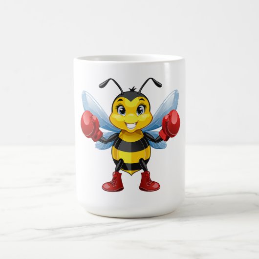 European honey bee コーヒーマグカップ (中央)
