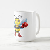 European honey bee コーヒーマグカップ (正面右)