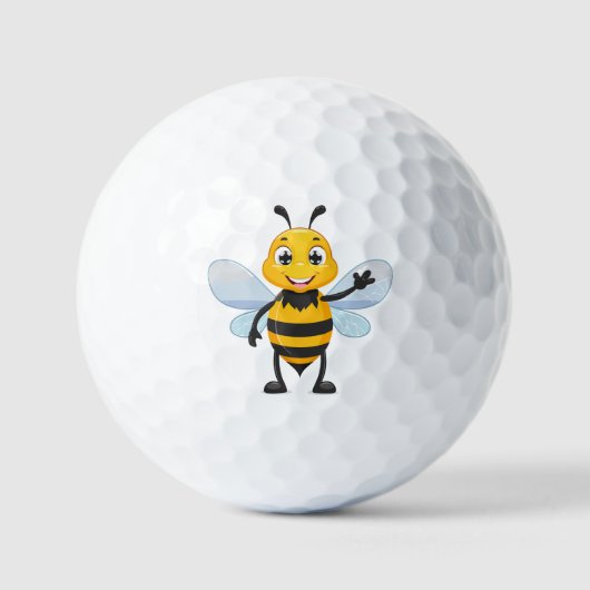 European honey bee ゴルフボール (正面)