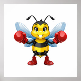 European honey bee ポスター