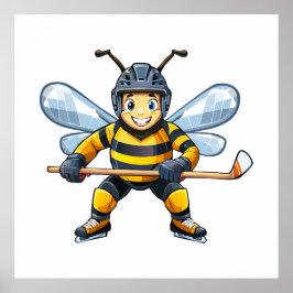 European honey bee (Apis mellifera) ポスター