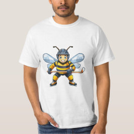 European honey bee (Apis mellifera) Tシャツ