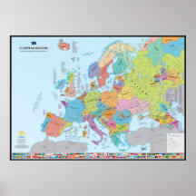 "European Nations" Carte des nations (en anglais)