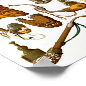 European smoking pipes, cases and utensils ポスター (角)