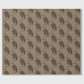 European Starling Bird Wrapping Paper ラッピングペーパー (フラット)