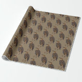 European Starling Bird Wrapping Paper ラッピングペーパー (アンロールド)