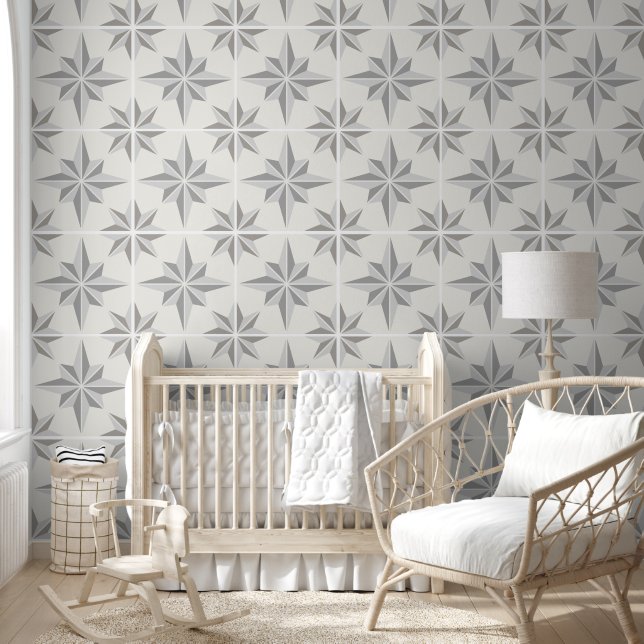 European Style Tiles - Removable Wallpaper 壁紙 (キッズ)