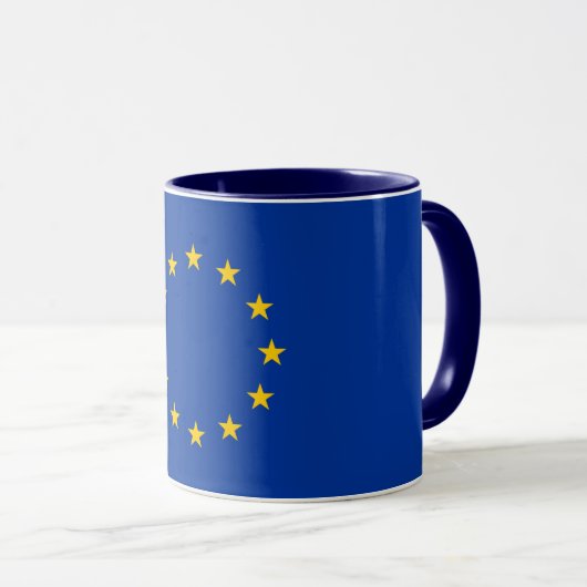 European Union flag Mug マグカップ (正面右)