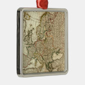 EuropePanoramic MapEurope 2 メタルオーナメント (右)