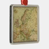 EuropePanoramic MapEurope 3 メタルオーナメント (右)