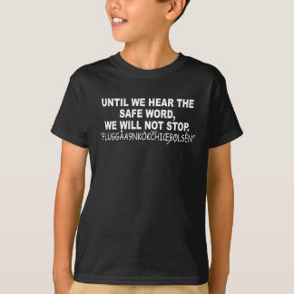 Eurotripの安全な単語のワイシャツM.png Tシャツ
