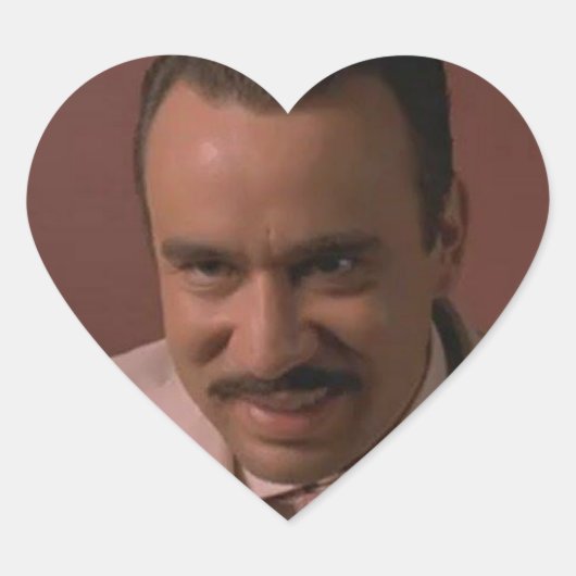 Eurotripイタリアンハートシールからの不気味な男 ハートシール (正面)