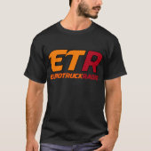 EuroTruckRadio -メンズTシャツ Tシャツ (正面)