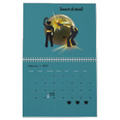 Eurovision誕生日-a-rama 2024カレンダーAustralia カレンダー (2月 2027)