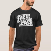 Eurovision Fire Saga SigritとLars Husavik song  Tシャツ (正面)