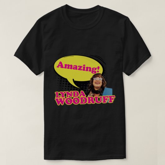 Eurovision Lynda Woodruff (Amazing!) Tシャツ (デザイン正面)