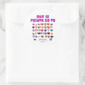 Eurovision Songcontest 2024 Unisex T-shirt Sweden  ラウンドシール (バッグ)