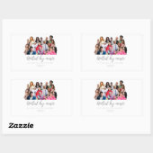 Eurovision Songcontest 2024 Unisex T-shirt Sweden  長方形シール (シート)