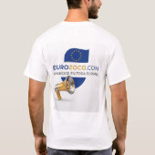 Eurozoco.com Anuncios en toda Europa Tシャツ (裏面)