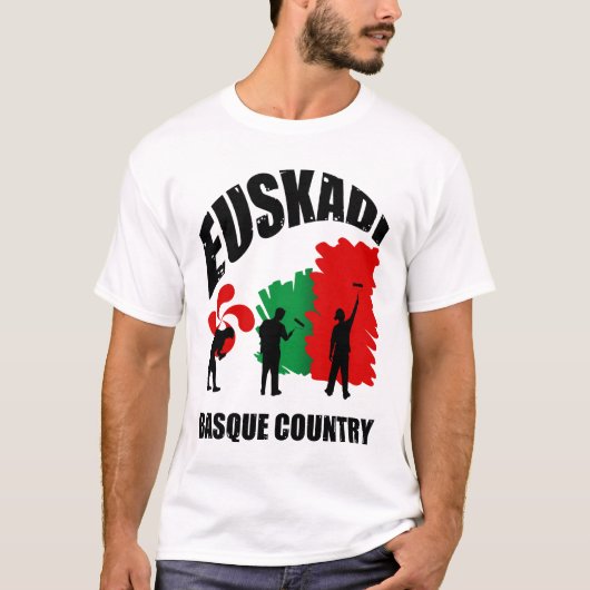 euskadiのデザイン tシャツ (正面)