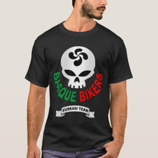 EUSKADIのバイクもしくは自転車に乗る人 Tシャツ