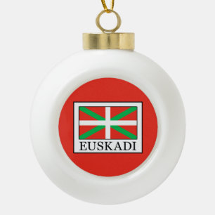 Euskadi セラミックボールオーナメント