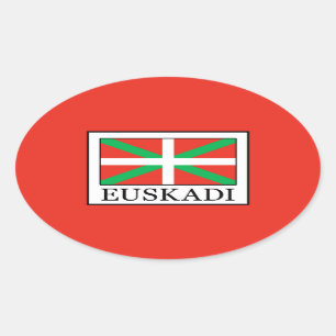 Euskadi 楕円形シール