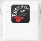 Euskadi Pays Basque スクエアシール (バッグ)
