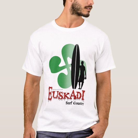 euskadi surf logo tシャツ (正面)