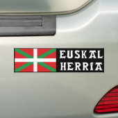 euskal herriaのステッカー バンパーステッカー (車上)