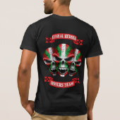 Euskal Herriaのライダーのワイシャツ Tシャツ (裏面)
