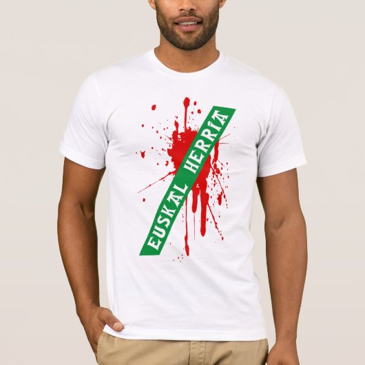 Euskal Herriaのワイシャツ Tシャツ (正面)