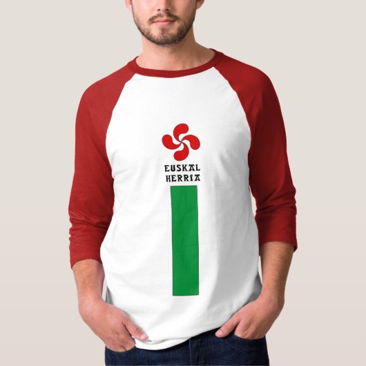 Euskal Herriaのワイシャツ Tシャツ (正面)