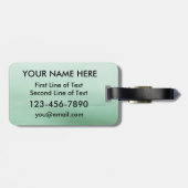 Euskal Herriaラゲッジタグ、バスクカントリー ラゲッジタグ (裏面横)