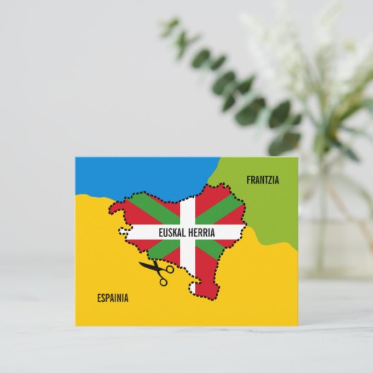 Euskal Herria :イクリニャエタ・ユスカル独立主義 ポストカード (スタンド正面)