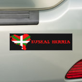 Euskal Herria バンパーステッカー (車上)