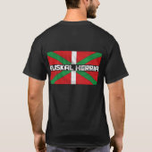 euskal herria flag tシャツ (裏面)