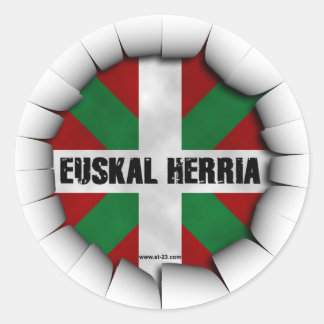 euskal herria sticker ラウンドシール