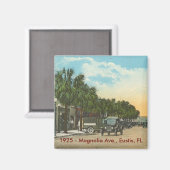 EUSTIS, FL - 1925 – マグノリアAve. マグネット (正面/裏面)