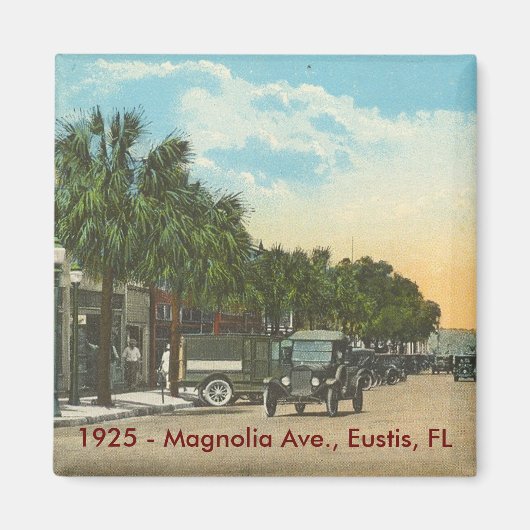 EUSTIS, FL - 1925 – マグノリアAve. マグネット (正面)