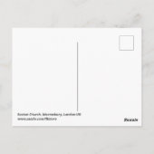 Euston Church, Bloomsbury, London UKポストカード ポストカード (裏面)